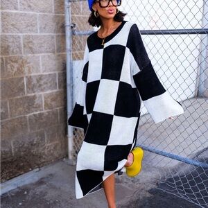 Dressed in LaLa Literally Limitless Oversized Knit Dress - size L/XL